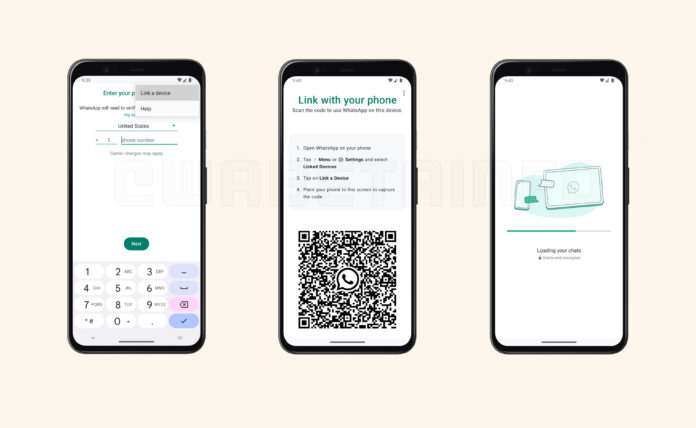 WhatsApp的Android測試版推出伴侶模式