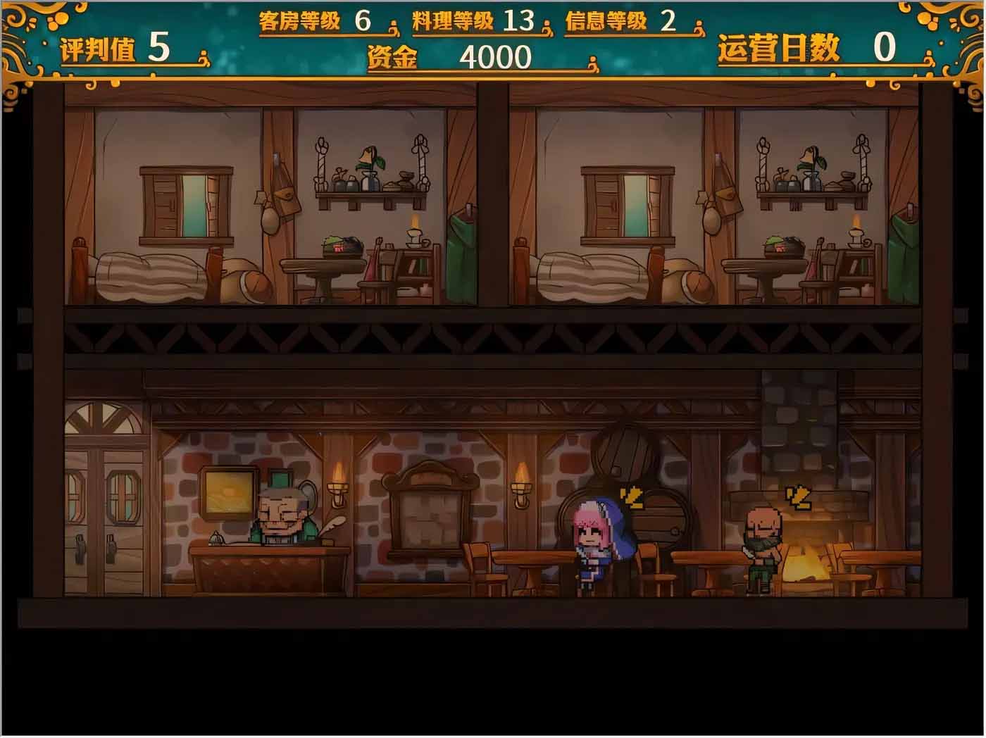 [經(jīng)營(yíng)SLG中文] 歡迎來到冒險(xiǎn)者旅館！全DLC整合 STEAM官方中文版[PC+安卓/2G]