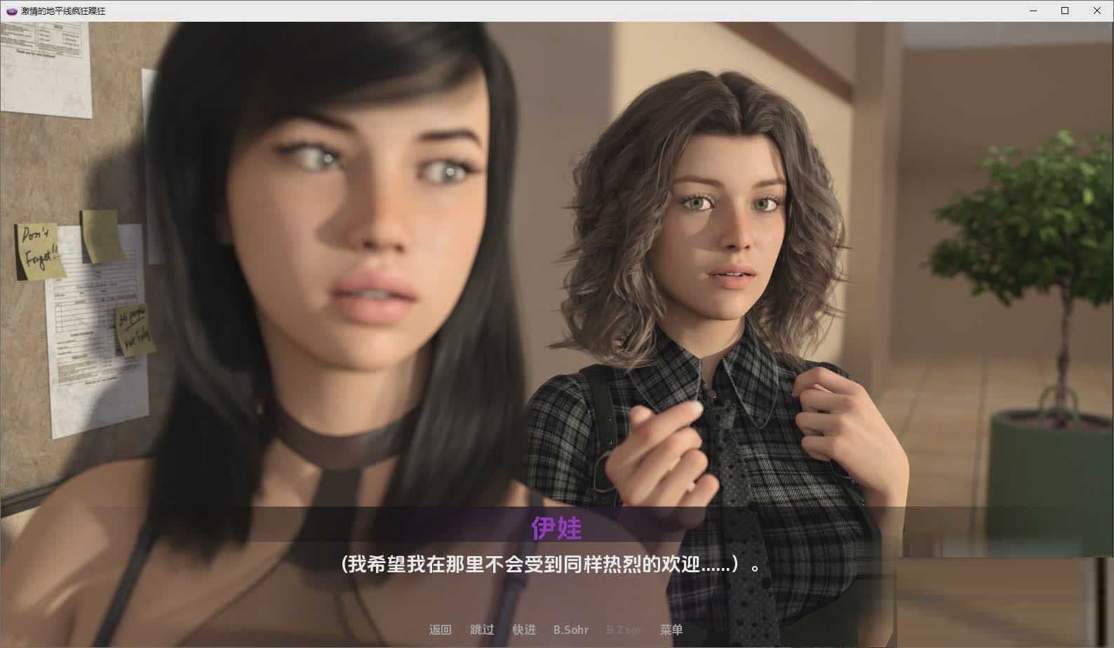 [歐美SLG/漢化/動態(tài)]激情地平線：瘋狂躁狂V0.1 PC+安卓漢化版[1.4G]