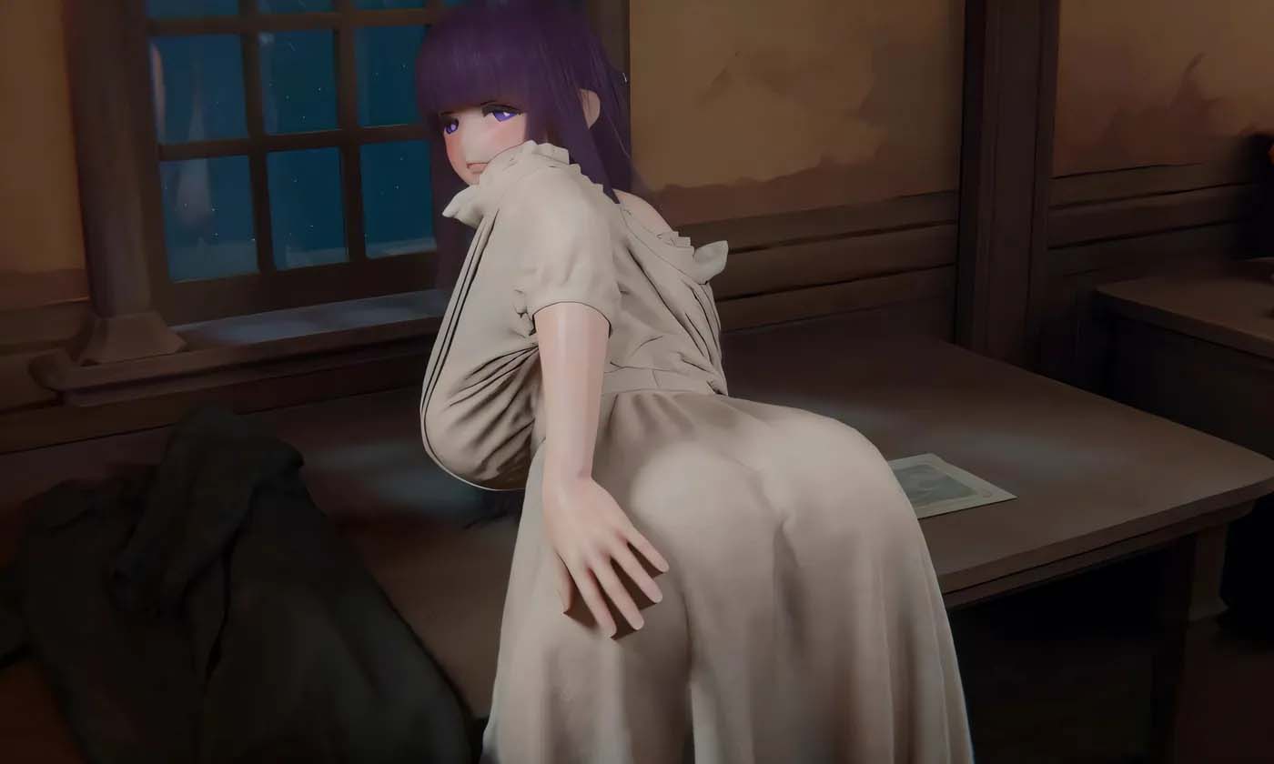 [3D同人動(dòng)畫] Exprational 大師9月新作：葬送的芙莉蓮-菲倫的SS邀請(qǐng) 無修版 [度盤下載]