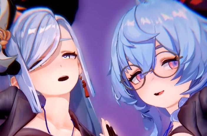 [同人動(dòng)畫] 糖霜 大師九月力作 甘雨&申鶴-冰系二人并肩翱翔 [百度網(wǎng)盤]