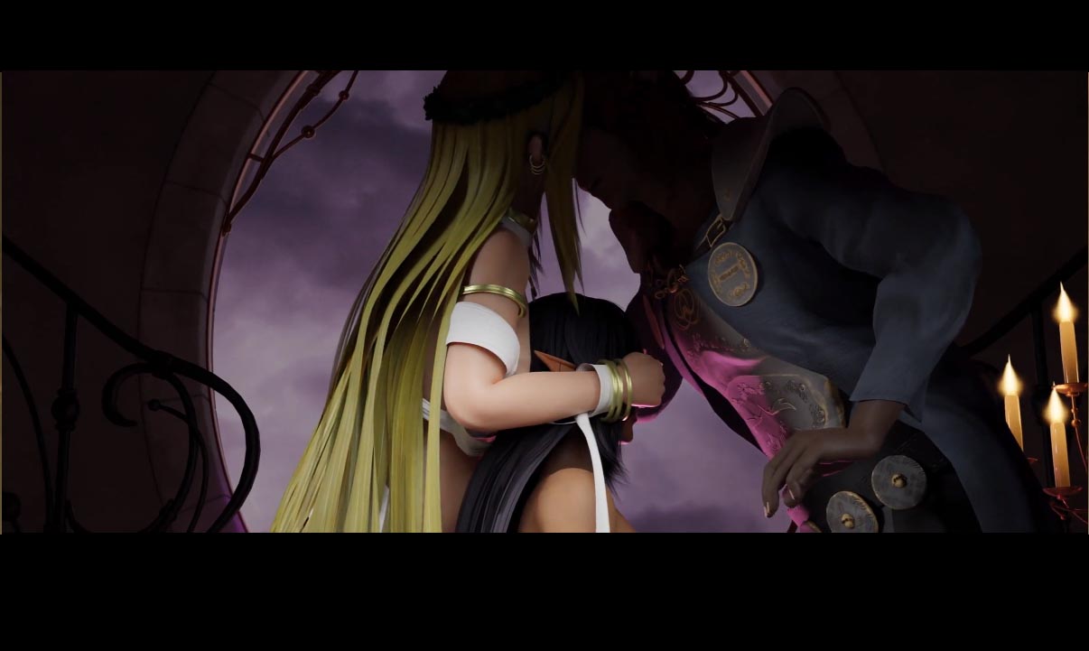 [3D同人動(dòng)畫] Opiumud 大師9月：黑獸2 艾麗西婭-高潔姬騎士的墮落之旅 [8.8G]